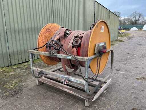 Gebr Smits System Baars Bewässerungsspule/Hydraulikschlauchspule mit Sprinklern