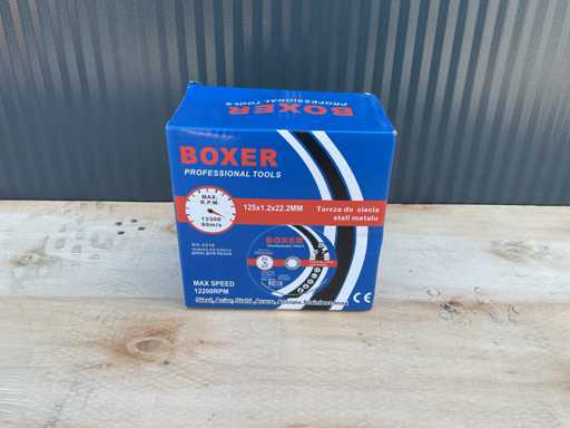 2025 Boxer BX-2210 50 Stück Stahl/Edelstahl Schleifrad
