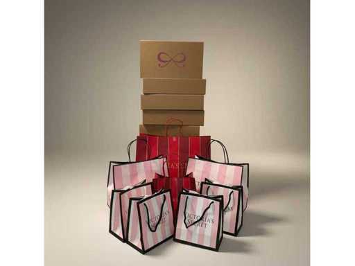 Victoria's Secret i Hunkemöller – Torby i pudełka (10 różnych)