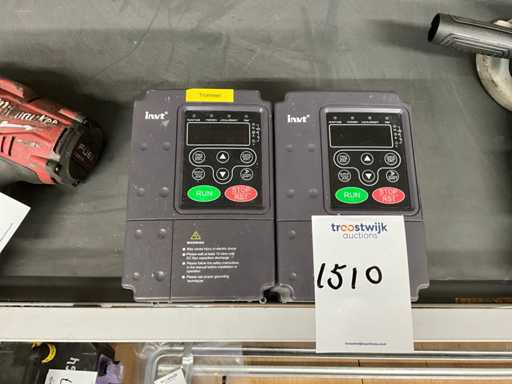 INVT CHF100A-2R2G-4 Frequentieregelaar (2x)