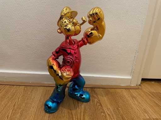 Skulptur Popeye