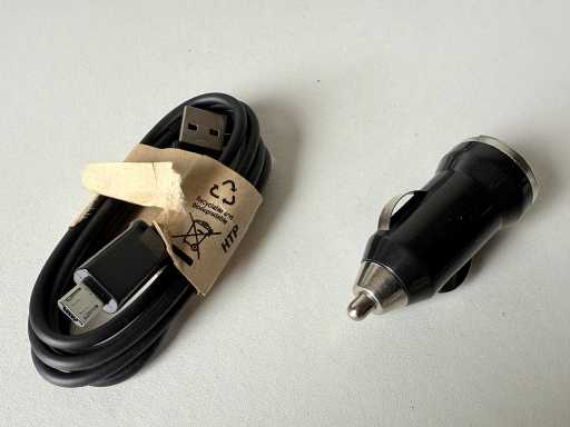 1m Verlängerungskabel, Micro USB - A auf B. Mit Autoadapter. 150 Stück