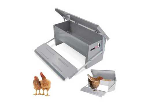 MaxxPet Chickens 88325 Feeder Feeder with step system 5kg