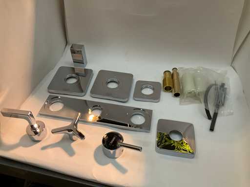 Diverse Axor Hansgrohe Citterio en overige thermostaat onderdelen