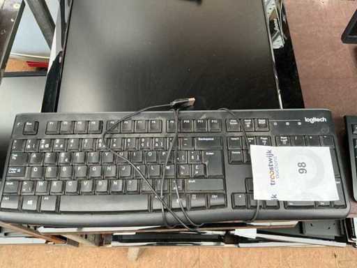 Logitech K 120 Toetsenbord (4x)