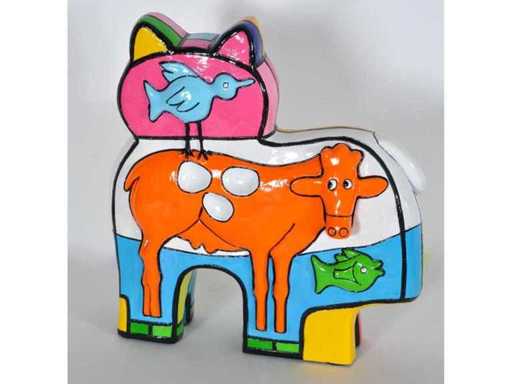 Joop Hanssen - Cat - kunsthars