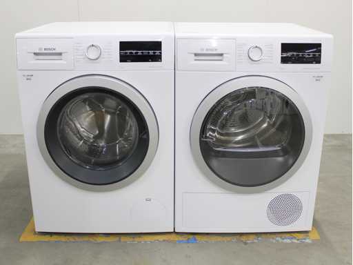 Serie Bosch|6 lavatrice EcoSlence Drive & Serie Bosch|6 Asciugatrice a condensatore autopuliente