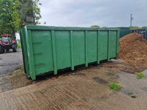 Afval container - Container met haak - afzetcontainer 25m3 AJK Opslagcontainer