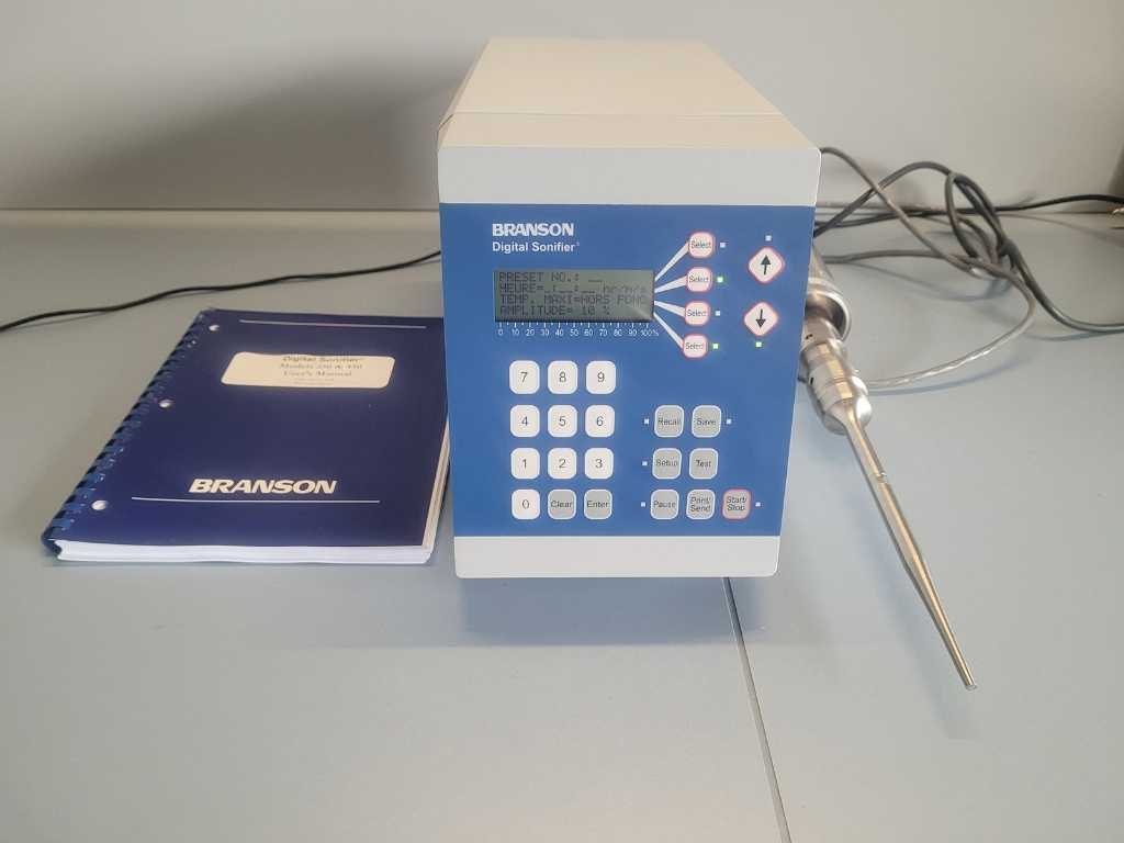 BRANSON - Digital sonifier 450 - Processeur à ultrasons