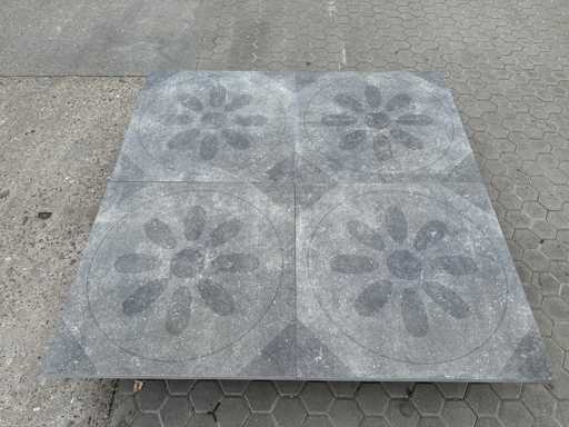 Keramische tegels voor de tuin (ca. 21,56m²)
