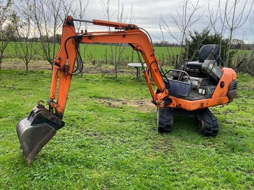 1994 Hitachi EX15 Minigraver - werkend - nieuwe rupsen