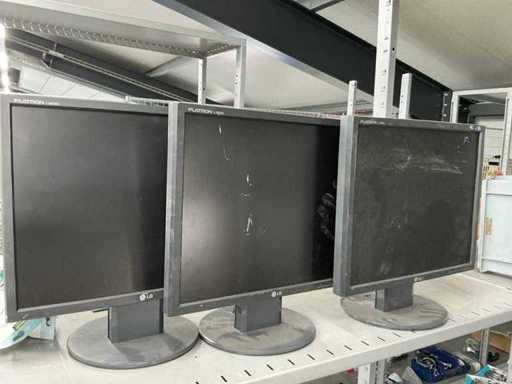 LG 19" Flatron L1950SQ Monitor (3x)
