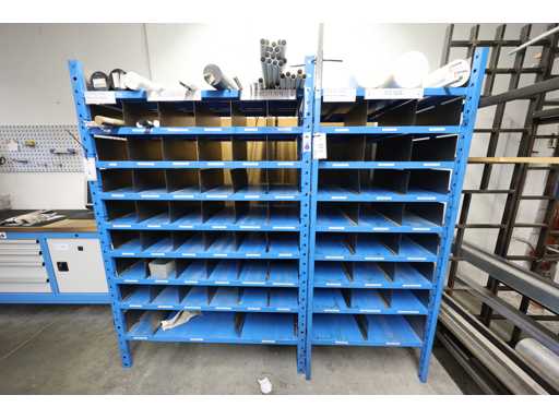   2 x Stangenlagerregal