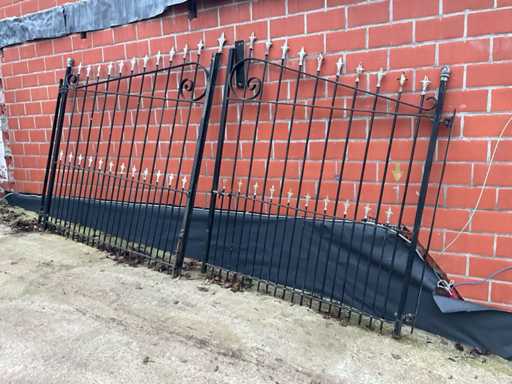 wrought iron gate