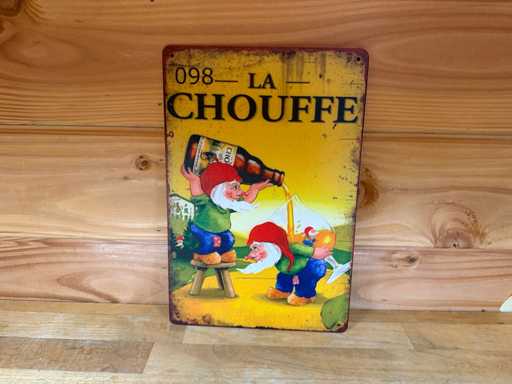 metaal reclame wandbord