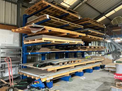 Portaportapacchi a sbalzo