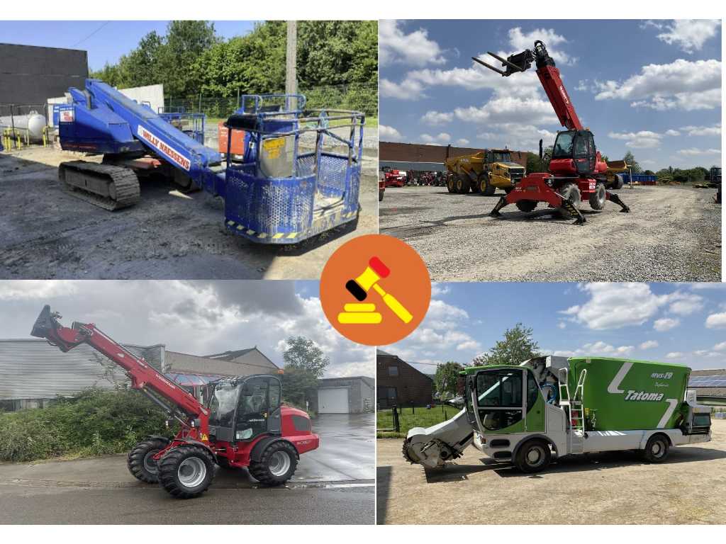 Weekly auction: Agricultural and earthmoving equipment