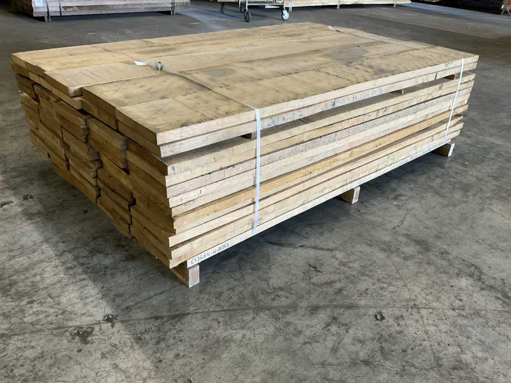 European oak planks (62x)