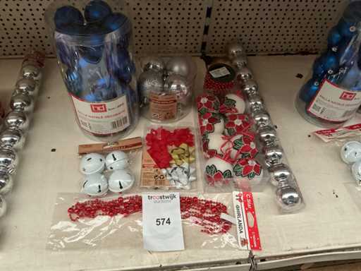 Weihnachtsdekoration für Partys.