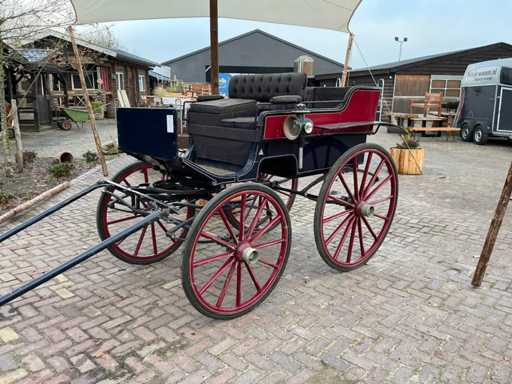 Carriages, carriages, rigging, collectibles, and wooden furniture from Stud Farm