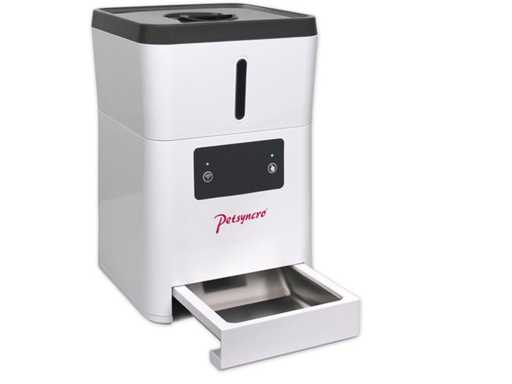 Petsyncro - gatto/cane con alimentazione automatica 2,5 litri
