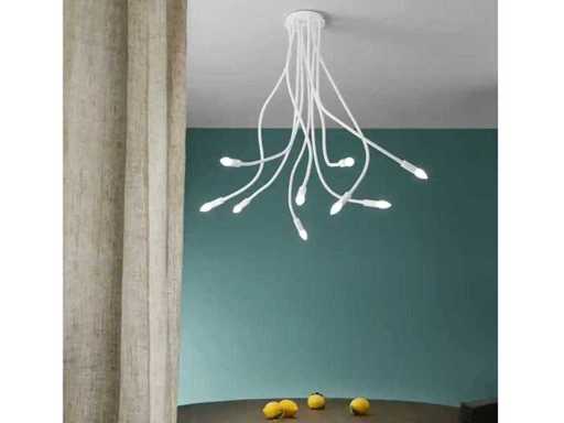 2 x Intec LOVER BIANCO designer lamps