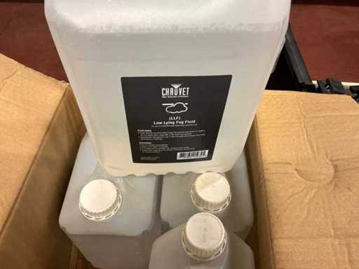 5L Chauvet niedrig liegende Nebelflüssigkeit (8x)