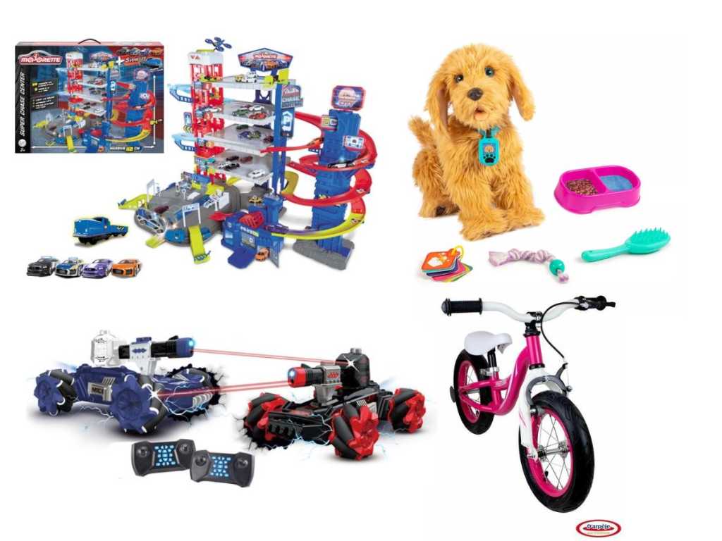 Pallet of returnable toys - 99 items