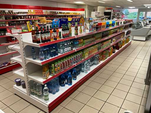 Étagère de magasin (milieu)