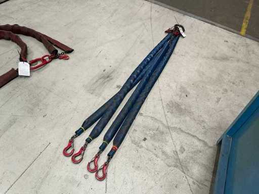 Catena a tracolla a 4 fili