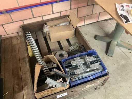 Serie di vari supporti per travi