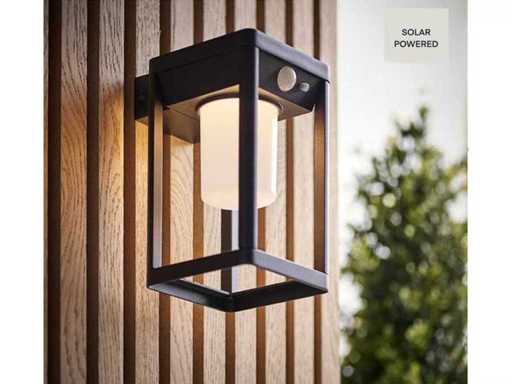 4 x Intec LED KYOTO Solar wandlampen 