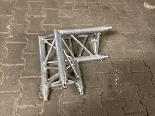 4 pezzi ATC Angoli a traliccio in alluminio a 3 punti