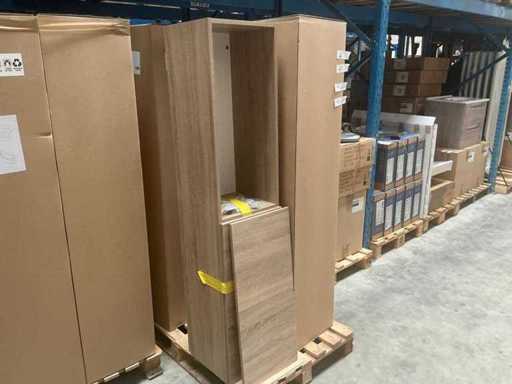 Szafka łazienkowa Kame City 160 cm Grey Oak