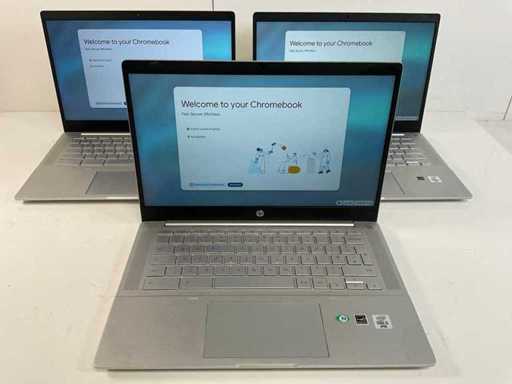 HP Pro C640 14”, Core(TM) i5 10th Gen, 8 GB RAM, 64 GB SSD ChromeBooks (3x)