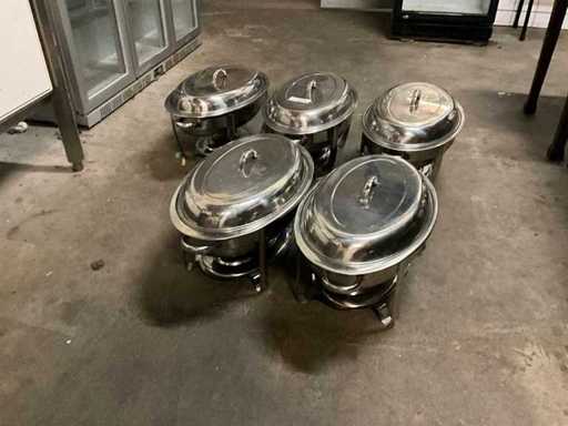 Ovale Schneidschalen (5x)