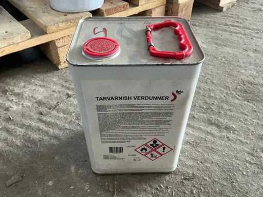 Diluant à tarvarnish (4x)