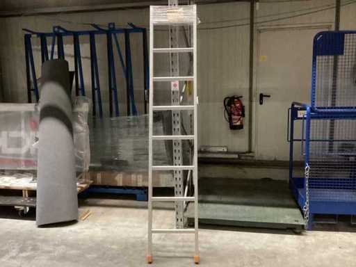 Layher - Leiter, 7 Stufen 