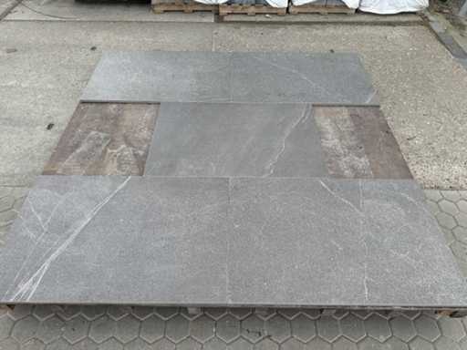 Carreaux de céramique pour le jardin (environ 49,68 m²)