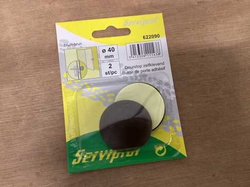 Serviprof Deurstopper 40 mm, zelfklevend (197x)