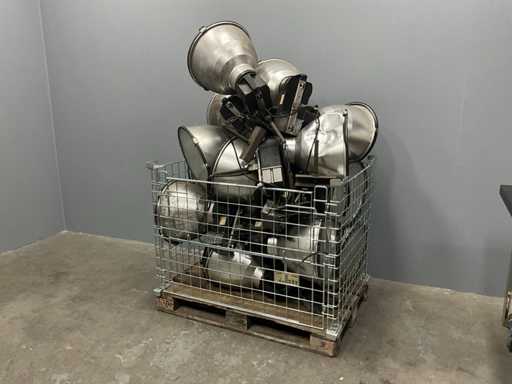 Philips MDK 400 IC industriële hanglampen (15x)