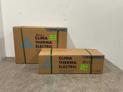 Climatiseur à double 3,5 kW - wifi - 12 000 BTU - jusqu’à 35 m²