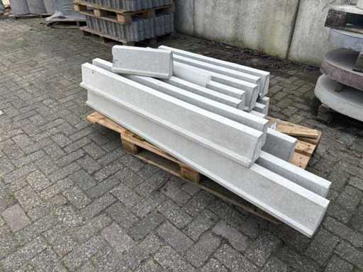 Batch of window sills concrete - Grey (15x)