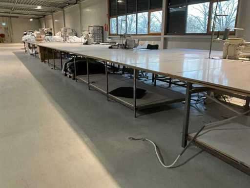 Établi / table à rembourrage (5x)