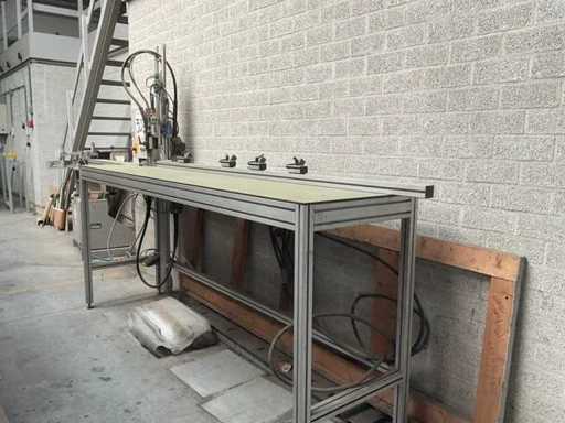 1993 Rottler & Rüdiger mașină de găurit de sus și jos