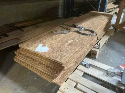 Grote partij Divers hout- en plaatmateriaal