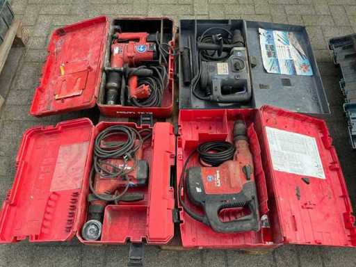 Verschiedene Hilti, Berner Schlagbohrer