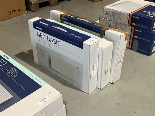 Adax - NEO H20 KWT - Elektrische convector warmtepaneel (3x)