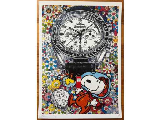 DEATH NYC : Murakami Snoopy Omega Speedmaster 89/100