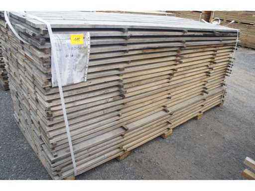1,52 m³ Eiken planken 22mm